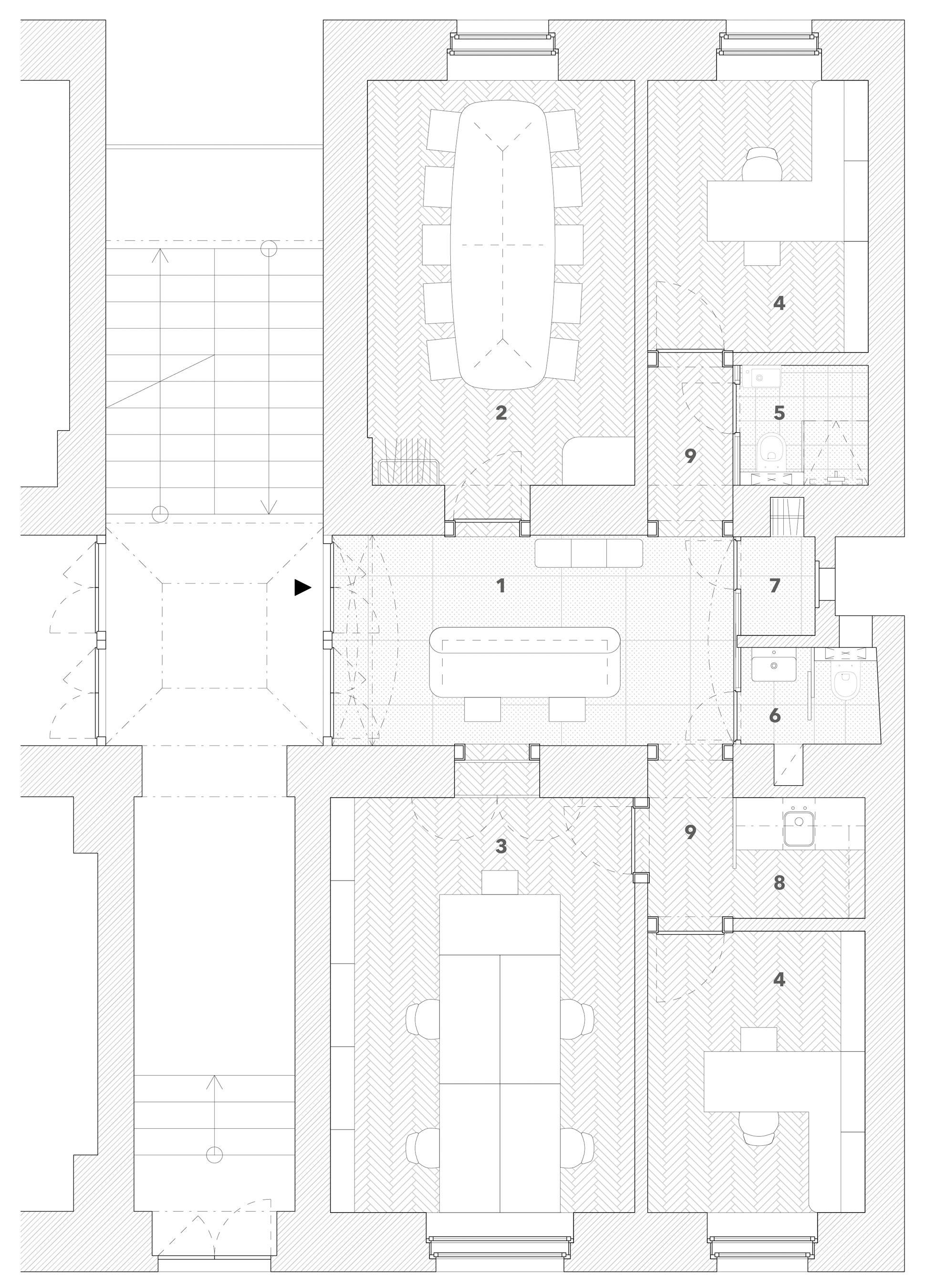 Floorplan - After Reconstruction