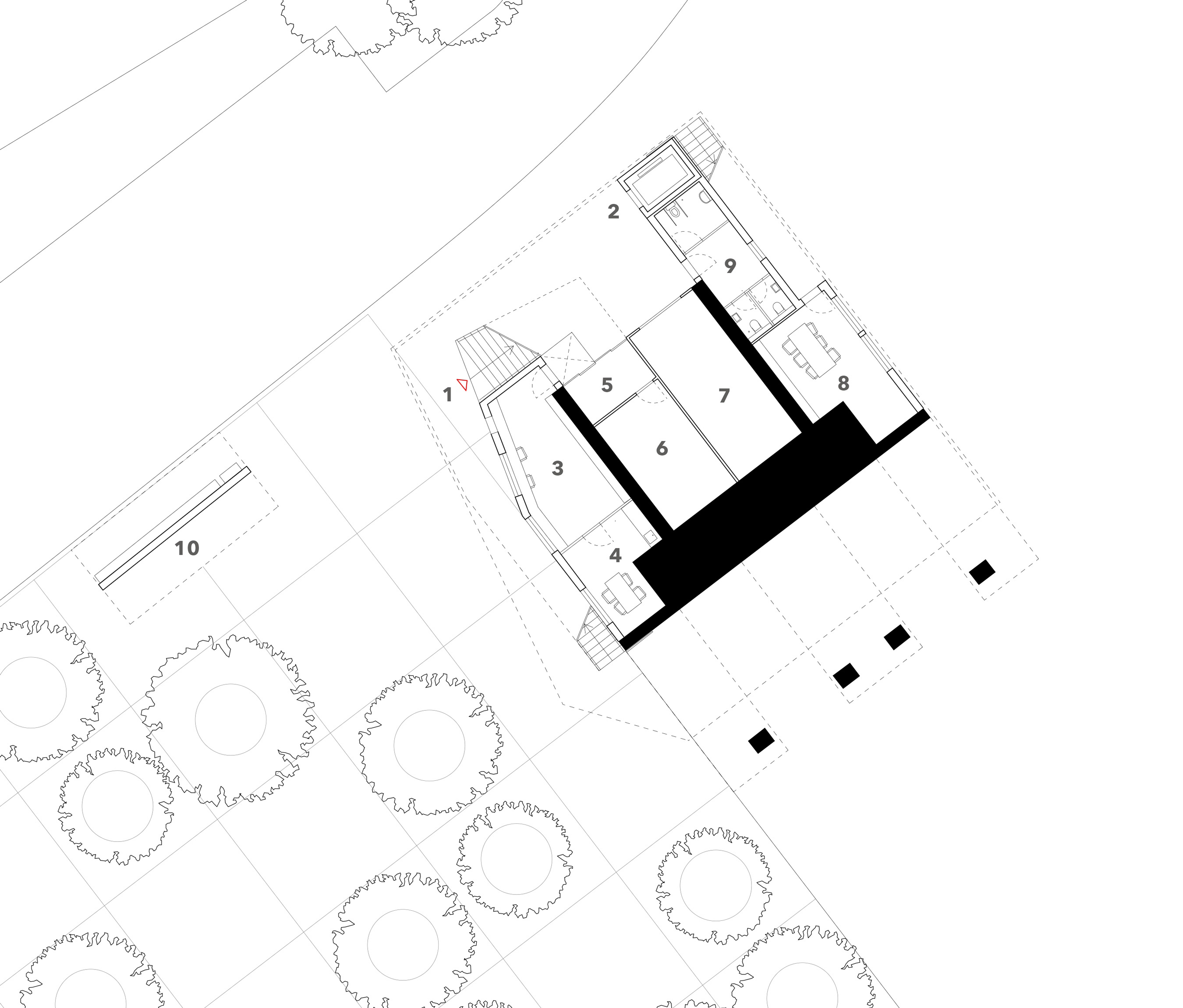 Station Chalais - Floorplan 1st Floor