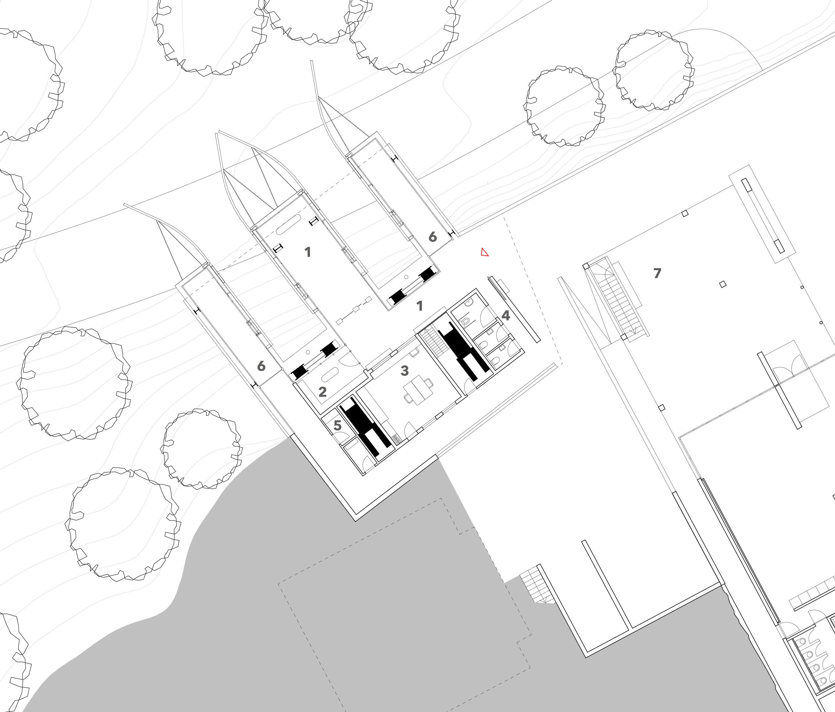 Station Chalais - Floorplan 1st Floor