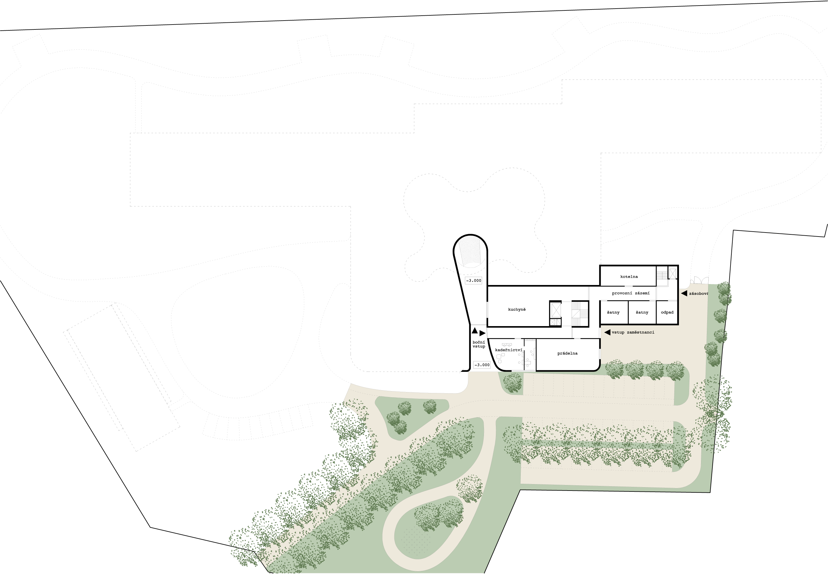 Hroznatov_underground plan